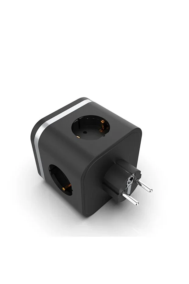Termal Akım Korumalı Isıya Dayanıklı 3’lü Duvar Tipi Priz 2x Usb 2x Typce 3680 w