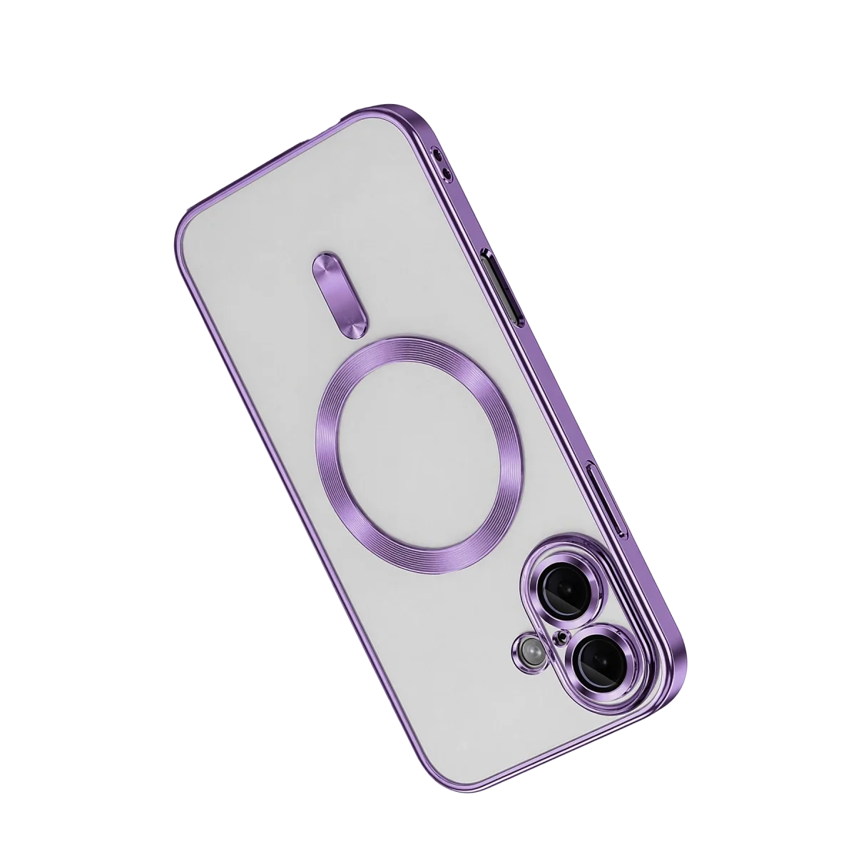 Apple İphone 16 Kılıf Kross Magneticsafe Kapak - Mor görsel 3