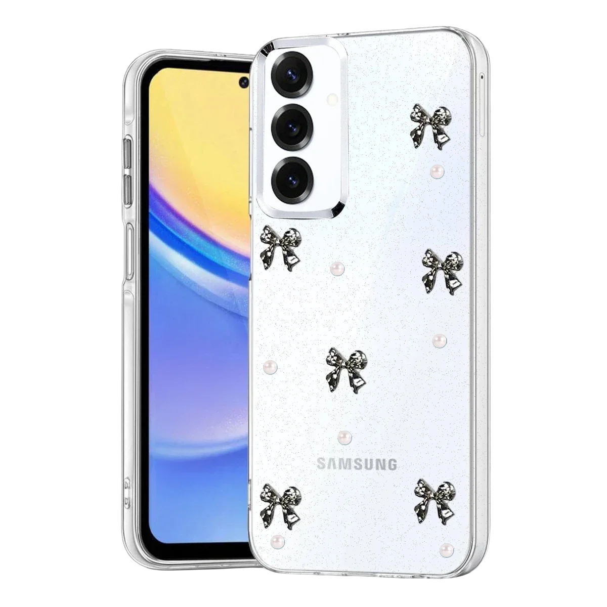Samsung Galaxy A16 5G Fiyonk Desenli Kapak - Desen 8