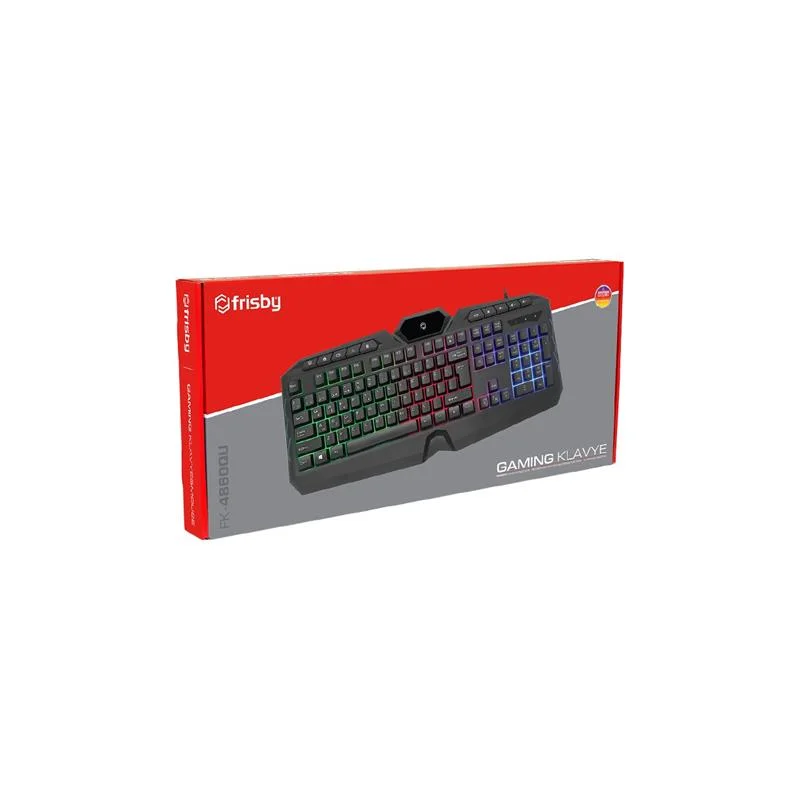 FK-4860QU Usb Q Tr Mm Siyah Kablolu Gamıng Klavye görsel 3