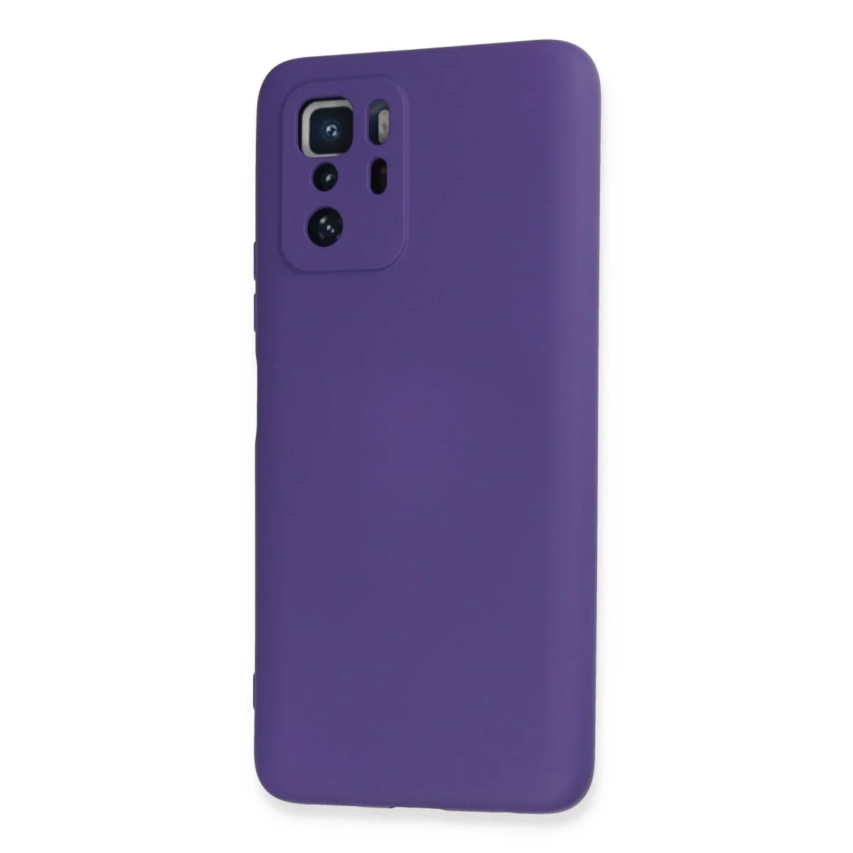 Xiaomi Poco X3 Gt Kılıf Nano İçi Kadife Silikon - Mor görsel 3