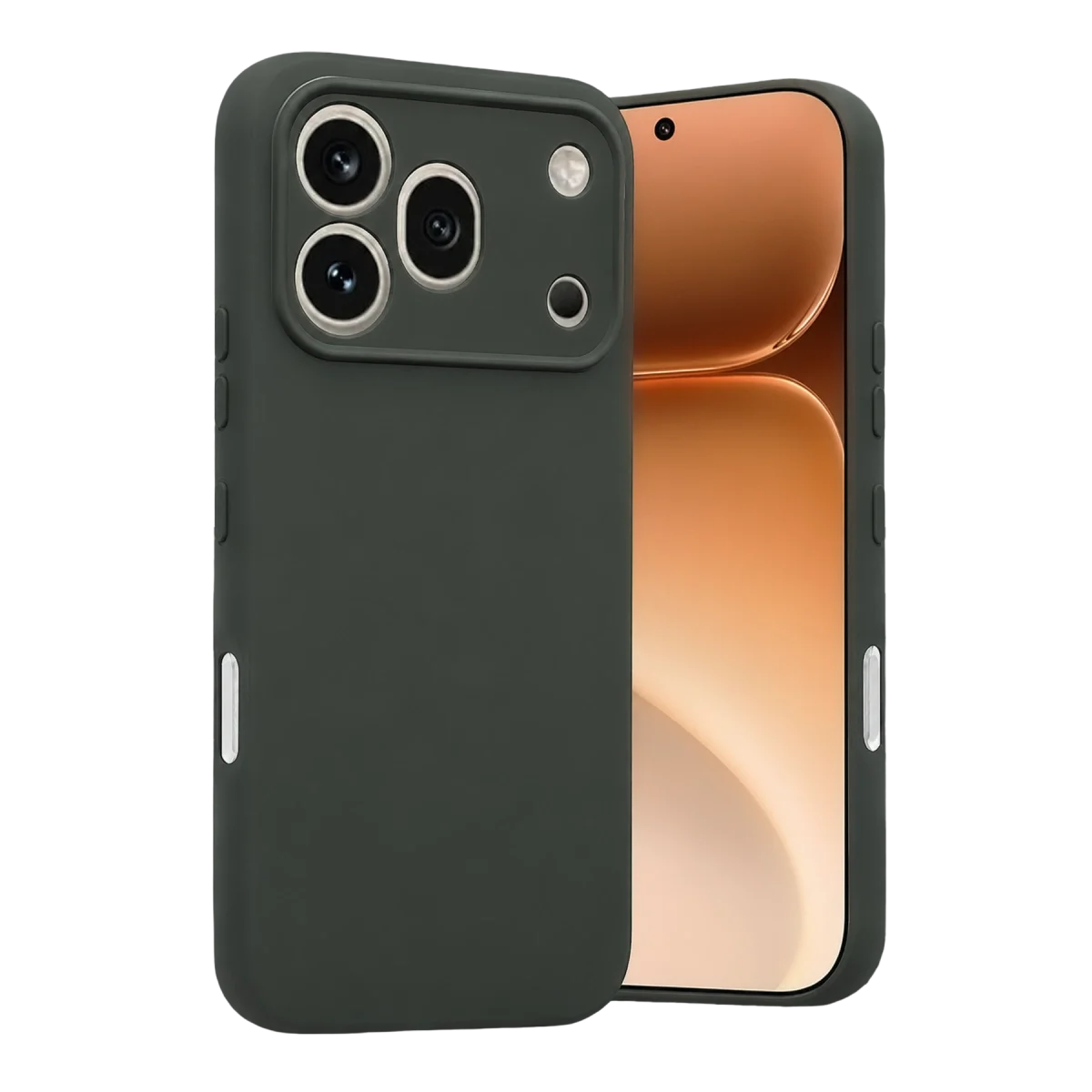 Huawei Honor 600 Pro First Silikon - Koyu Yeşil