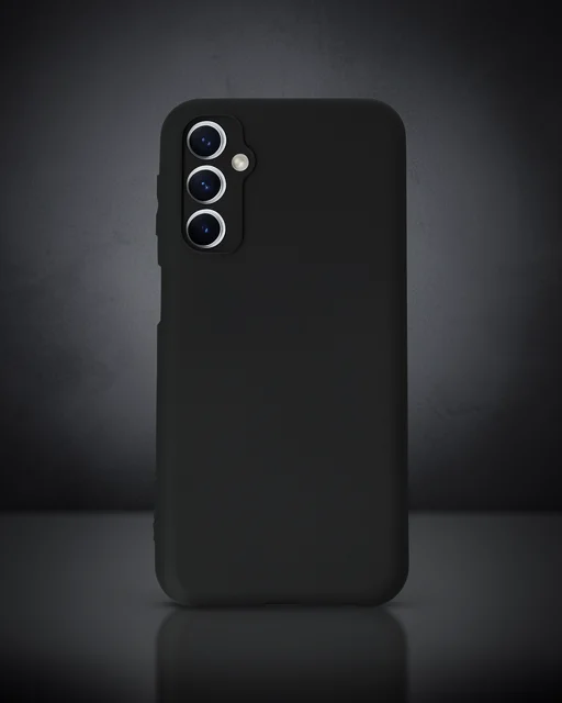 Samsung Galaxy M34 5g Kılıf First Silikon - Siyah