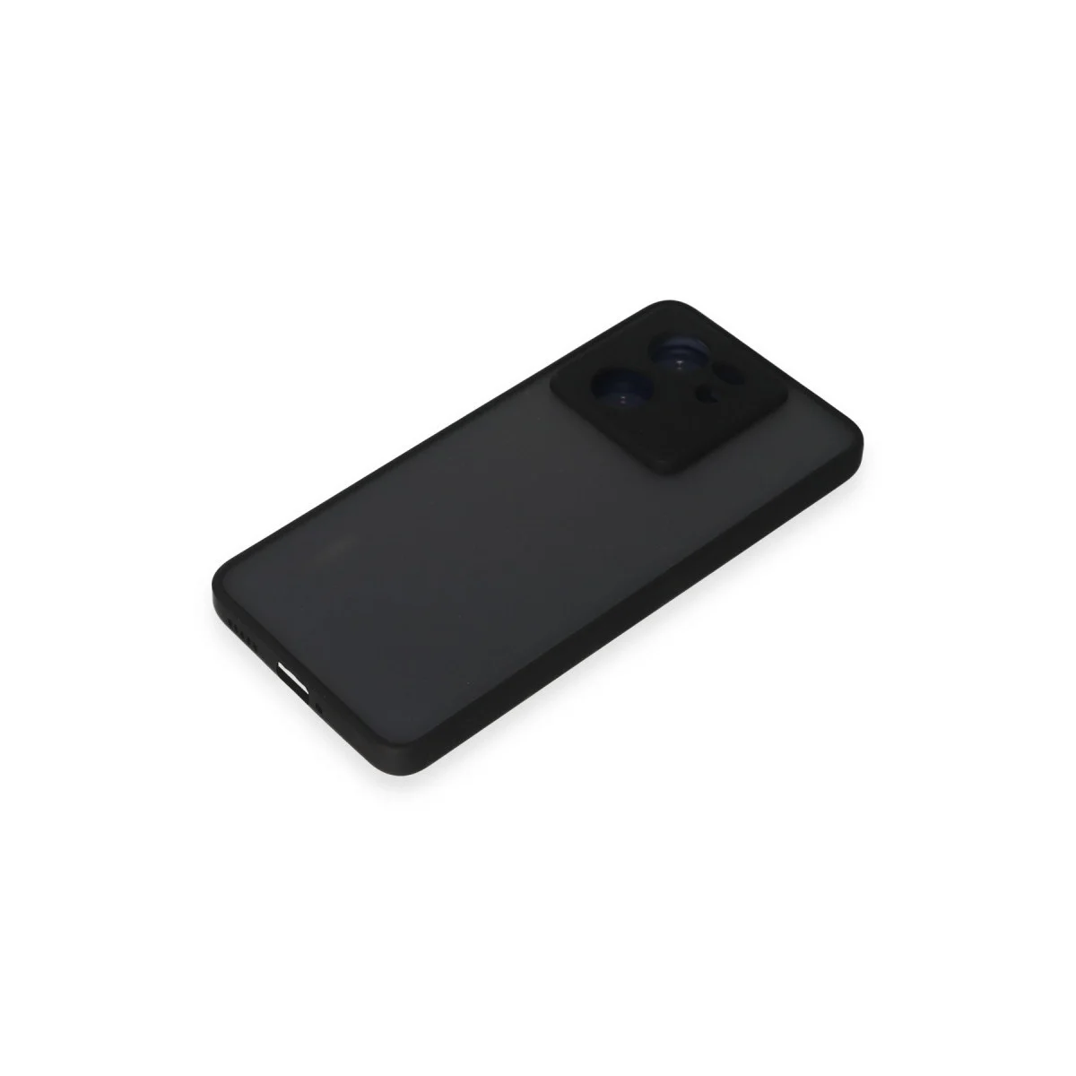 Xiaomi Mi 13t Pro Kılıf Montreal Silikon Kapak - Siyah görsel 4