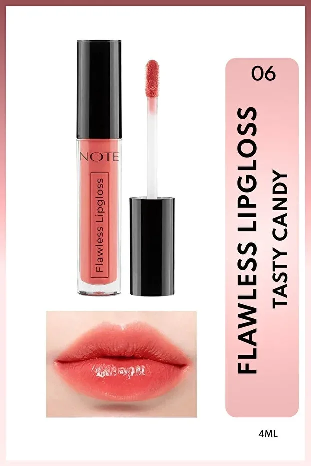 Flawless Lipgloss Dudak Parlatıcısı - 06 Tasty Candy - Pembe