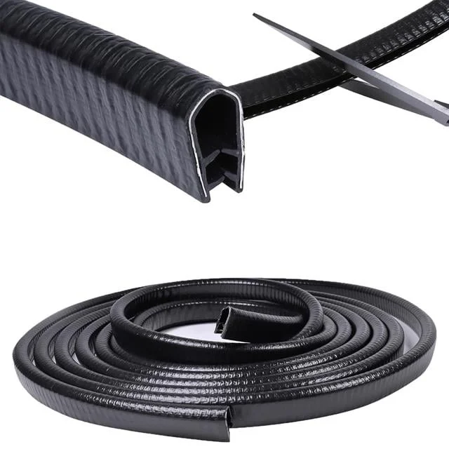 PM-26301 U Tip Araç Kapı Çarpma Çizik Engelleyici Koruyucu 5 Metre Şerit görsel 5