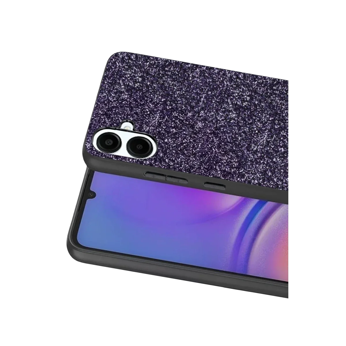 Onegif Samsung Galaxy A07 4G Bright Simli Kapak - Derin Mor görsel 2