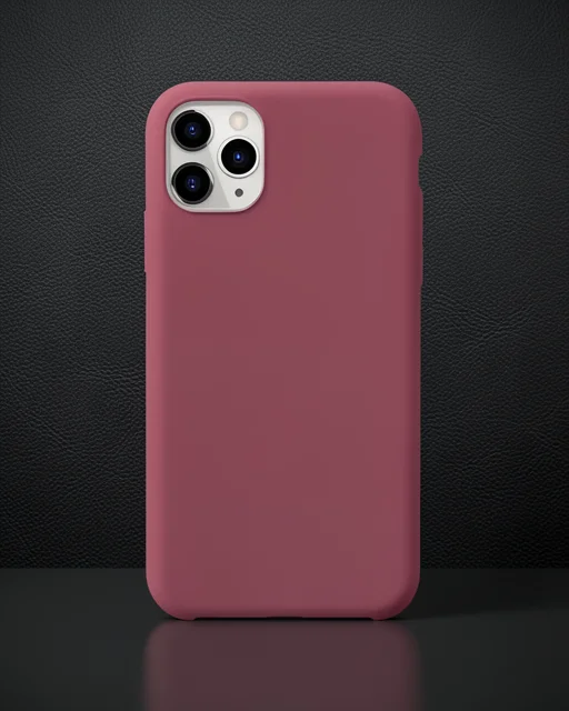 Apple İphone 11 Pro Max Kılıf Lansman Legant Silikon - Fuşya