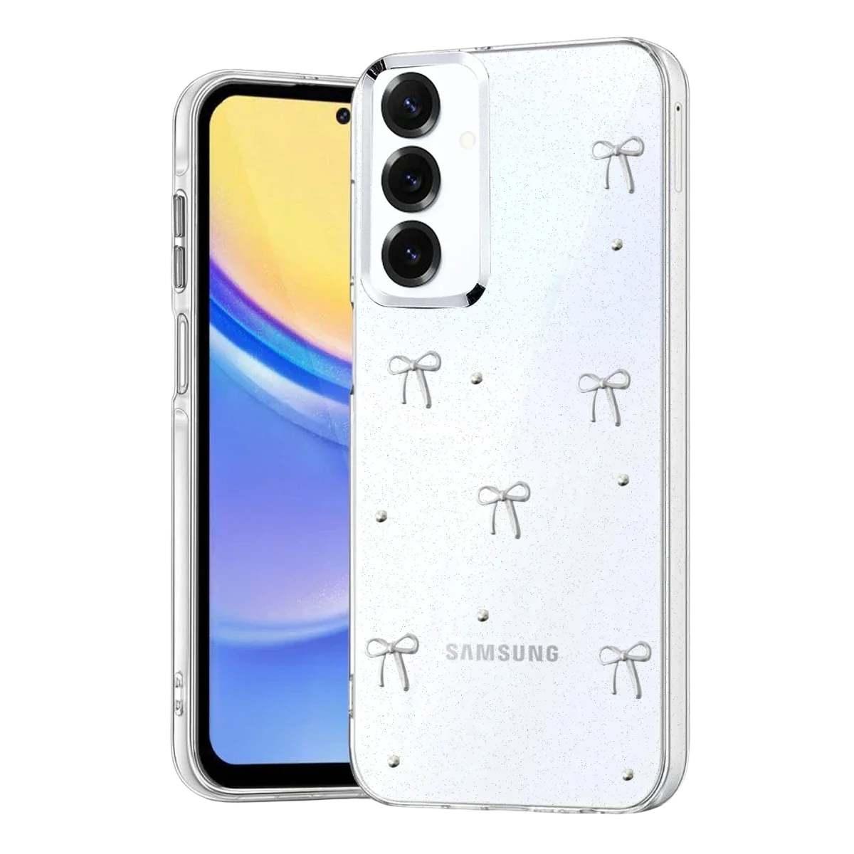 Samsung Galaxy S25 Fiyonk Desenli Kapak - Desen 5