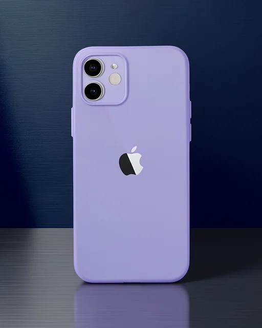 Apple İphone 12 Kılıf Puma Silikon - Mor