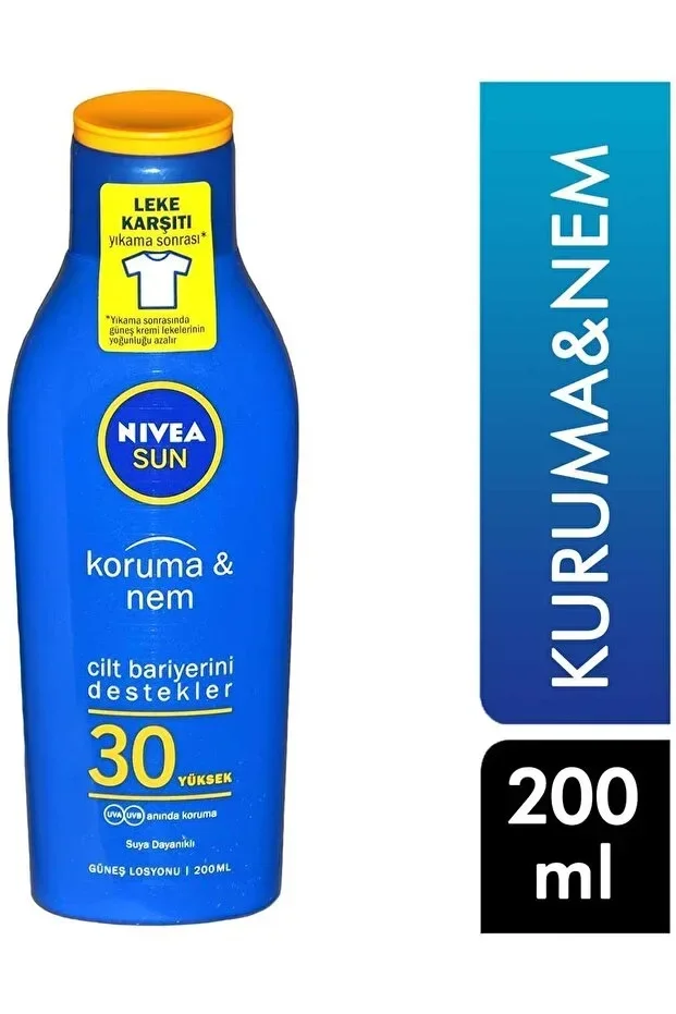 Sun Güneş Losyonu Koruma ve Nem 200 ml - 30+ Sfp