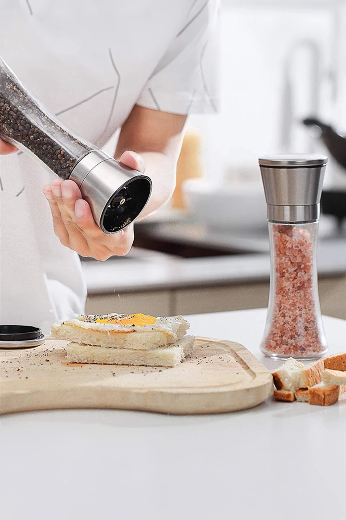 Cam Metal Kapaklı Baharat Öğütücü 250 ml görsel 3