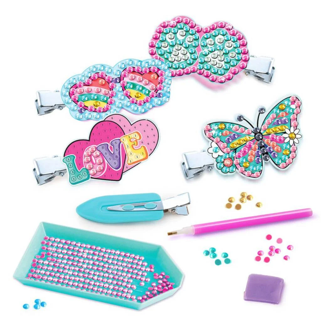 28851 Hobi Set Style 4EVER Dıamond Art Saç Tokası Yapımı görsel 2
