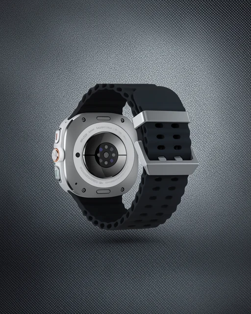 Watch 7 Ultra Kr417 Rug Silikon Kordon - Koyu Gri