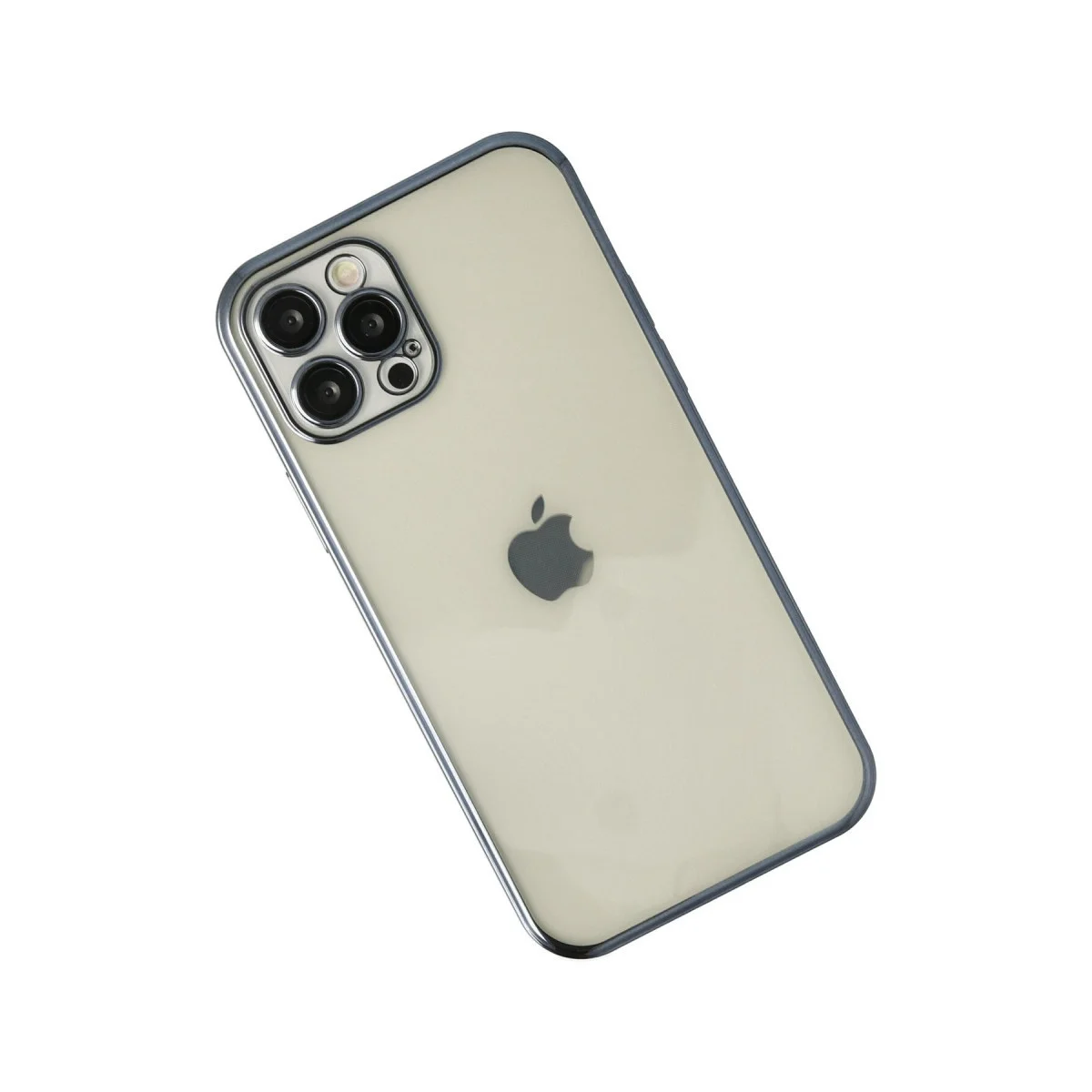Apple İphone 12 Pro Kılıf Razer Lensli Silikon - Lacivert görsel 2