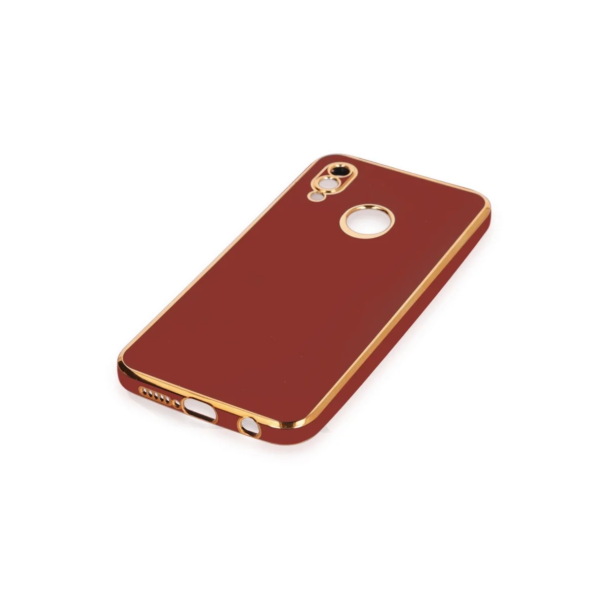 Huawei P20 Lite Kılıf Volet Silikon - Kırmızı görsel 4