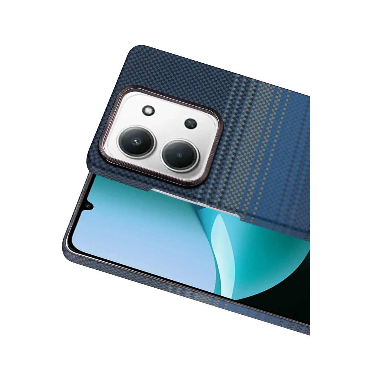Xiao Red 15c 4g Vega Magsafe Kapak - Mavi görsel 2
