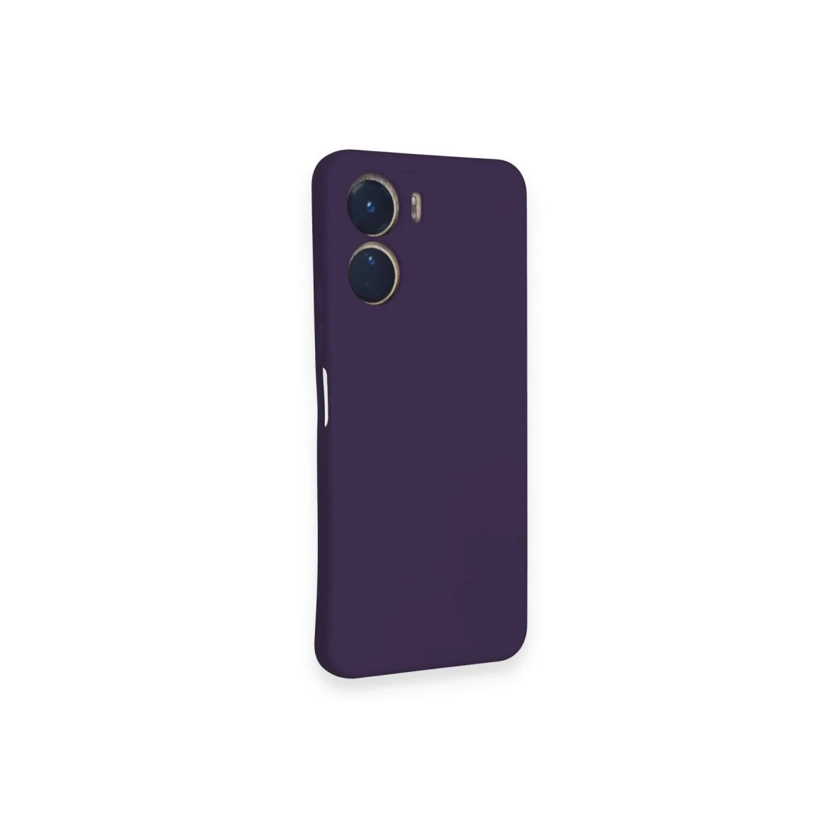 Vivo Y16 Kılıf Nano İçi Kadife Silikon - Mor görsel 2
