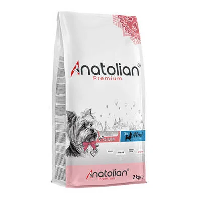 Premium Somonlu Mini Irk Yetişkin Köpek Maması 2 Kg