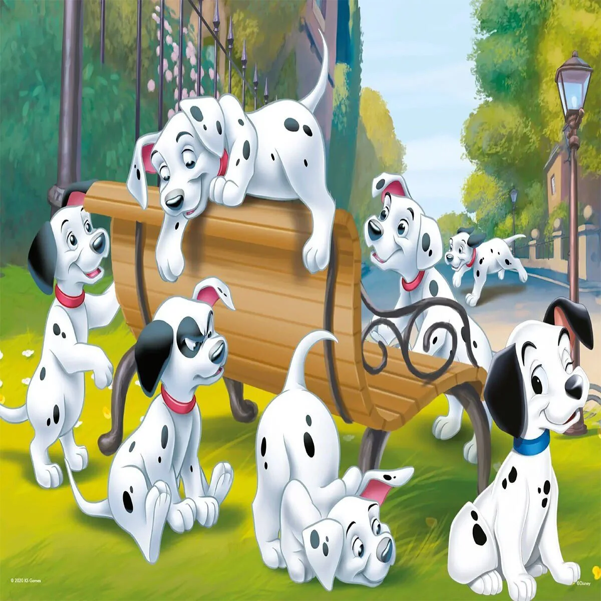 Dal 709 101 Dalmatian Puzzle 50 görsel 2