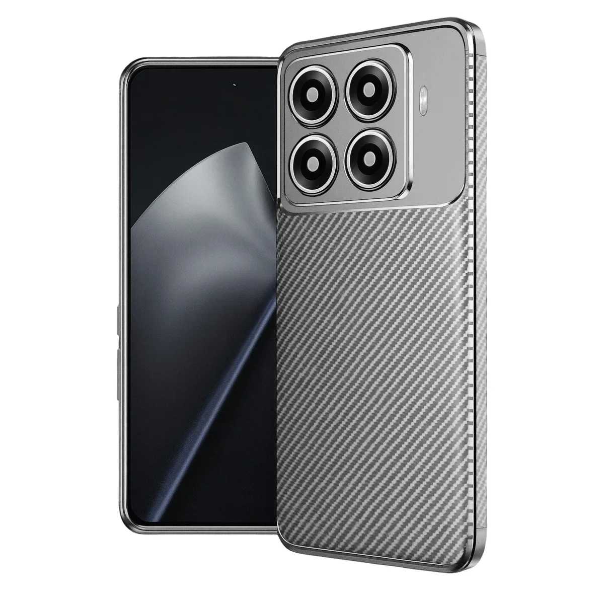 Xiaomi Mi 15T Pro Auto Focus Karbon Kapak - Gri