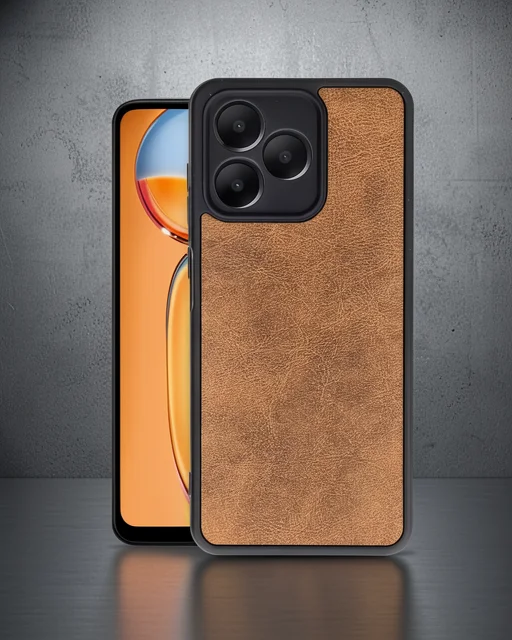 Realme Note 50 4g Kılıf Aras Deri Kapak - Taba