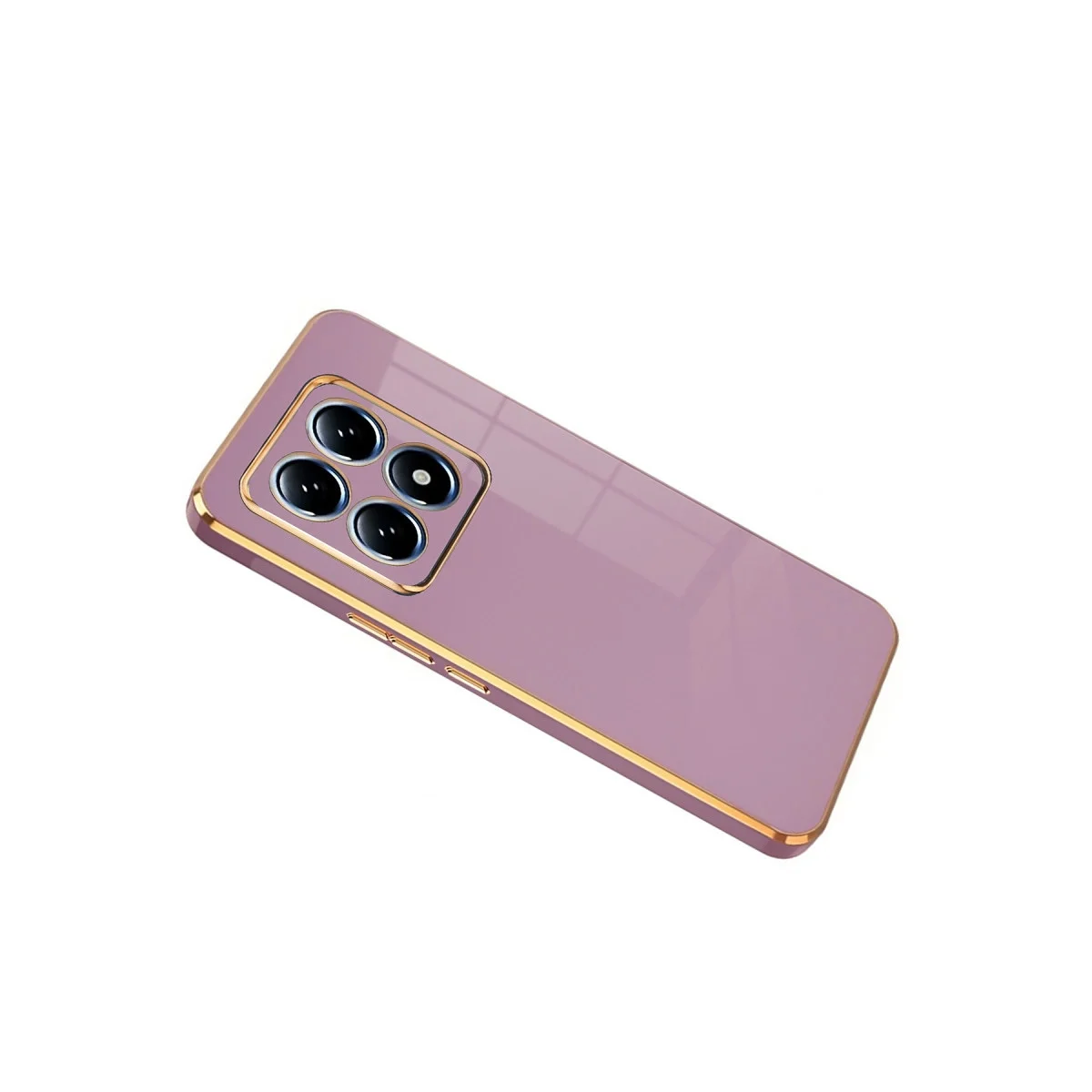 Xiaomi Mi 14t Pro Volet Silikon - Mor görsel 2