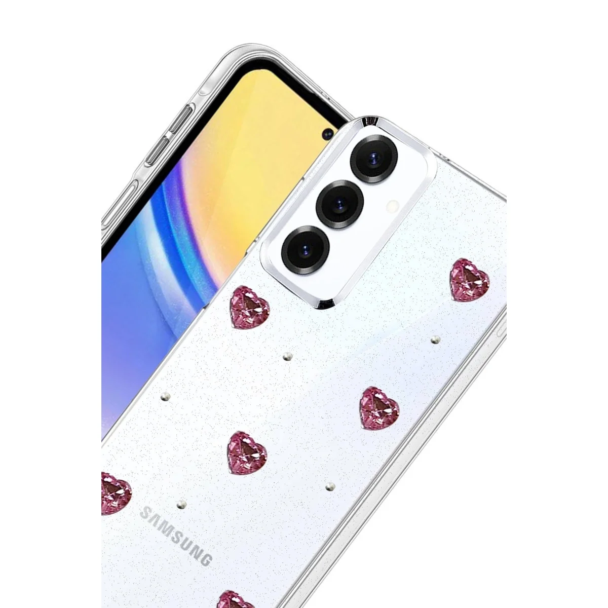 Samsung Galaxy A34 5g Fiyonk Desenli Kapak - Desen 3 görsel 3