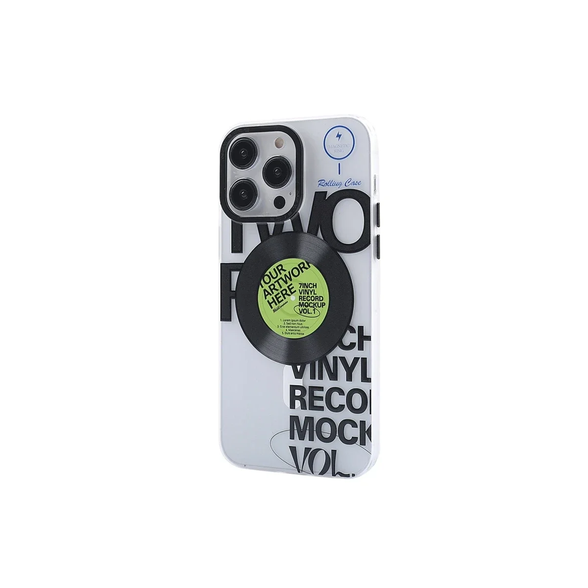 Apple iPhone 12 Pro Max Kılıf Apollo Magneticsafe Desenli Kapak - Apollo Şeffaf - 5 görsel 2