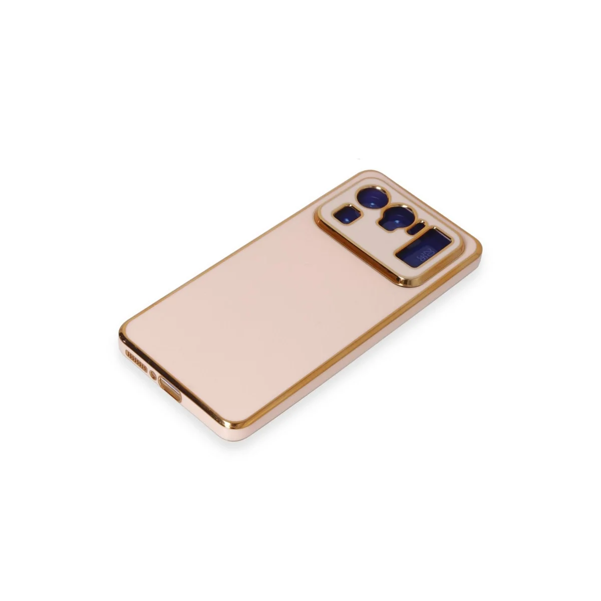 Xiaomi Mi 11 Ultra Kılıf Volet Silikon - Pembe görsel 3