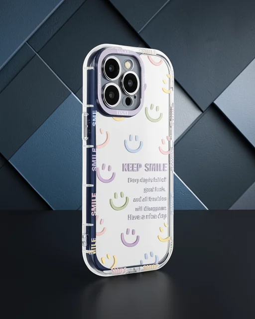 Apple İphone 15 Pro Max Kılıf Reflexion Desenli Kapak - Desen 2