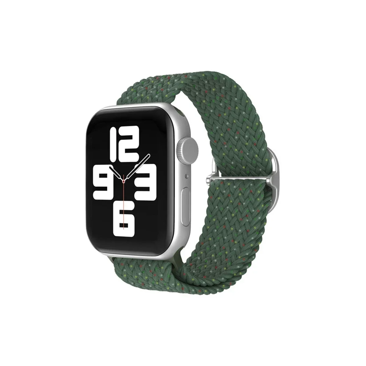 Apple Watch 38mm Star Kordon - Benekli Koyu Yeşil