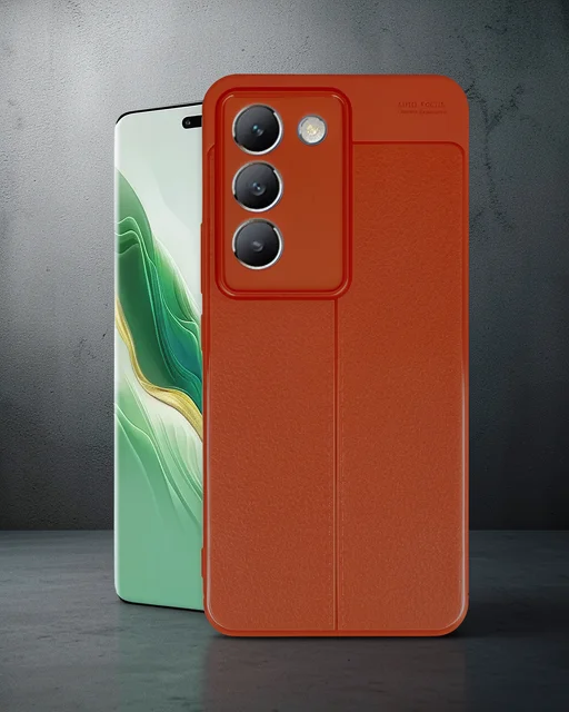 Vivo V30 Lite 4g Kılıf Auto Focus Kapak - Kırmızı
