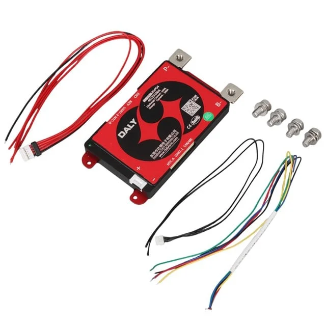 DALY LFP 4S 12V 100A LiFePO4 Smart Akıllı BMS Pil Koruma Modülü (RS485 + CAN + UART) görsel 4