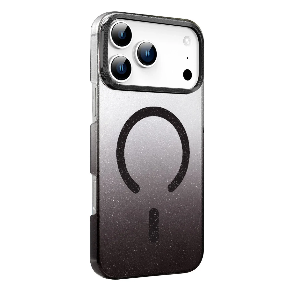 Apple İphone 17 Pro Max Glossy Magsafe Kapak - Siyah görsel 3