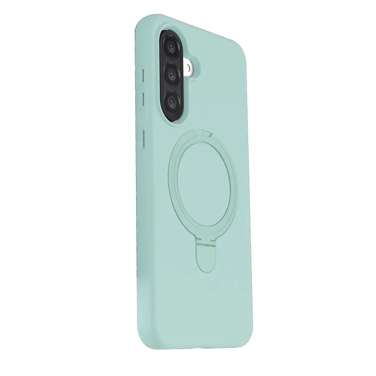 Samsung Galaxy A37 5G Regal Magsafe Standlı Kapak - Su Yeşili görsel 3