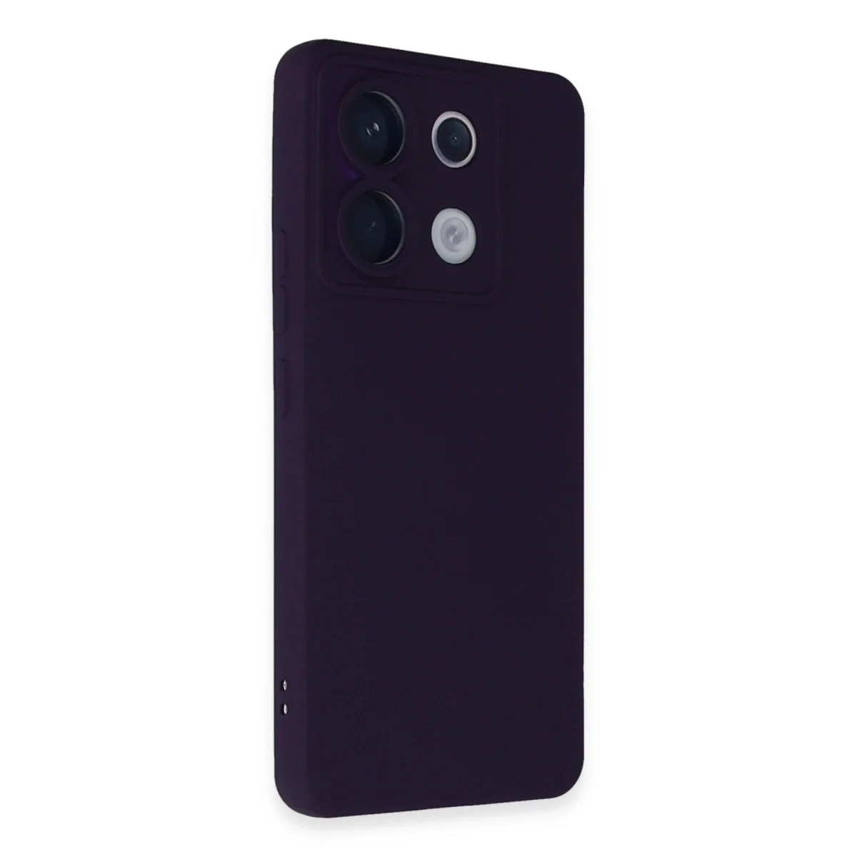 Xiaomi Redmi Note 13 Pro 5g Kılıf Nano İçi Kadife Silikon - Mor görsel 2