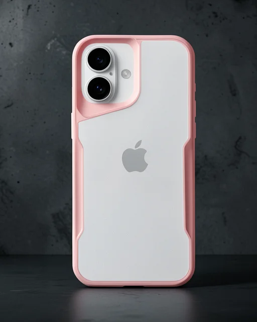 Apple İphone 16 Kılıf Boyi Silikon Kapak - Pembe