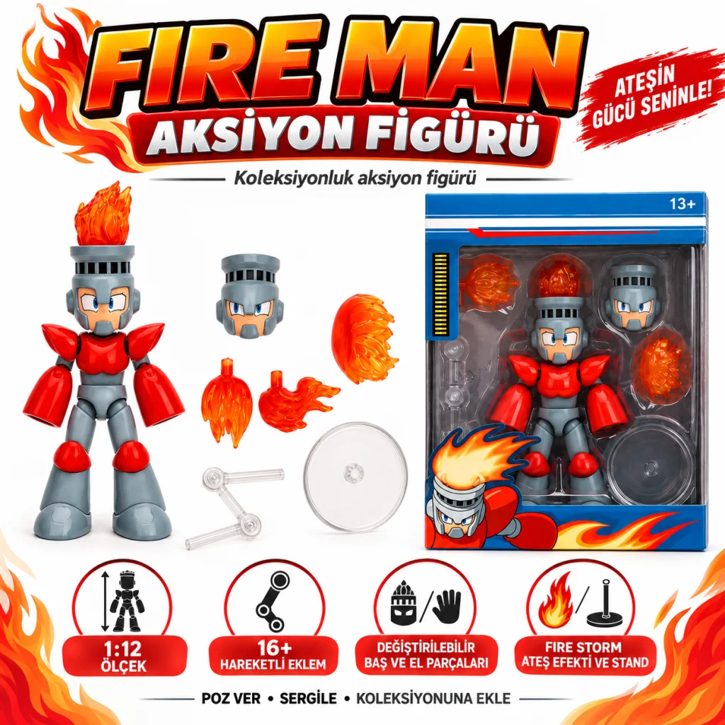 Fire Man Figürü