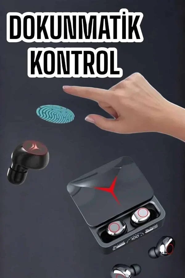 Ucuz ve Kaliteli Bluetooth Kulaklık TWS Çoklu Şarj Girişi Yüksek Ses Kaliteli görsel 3