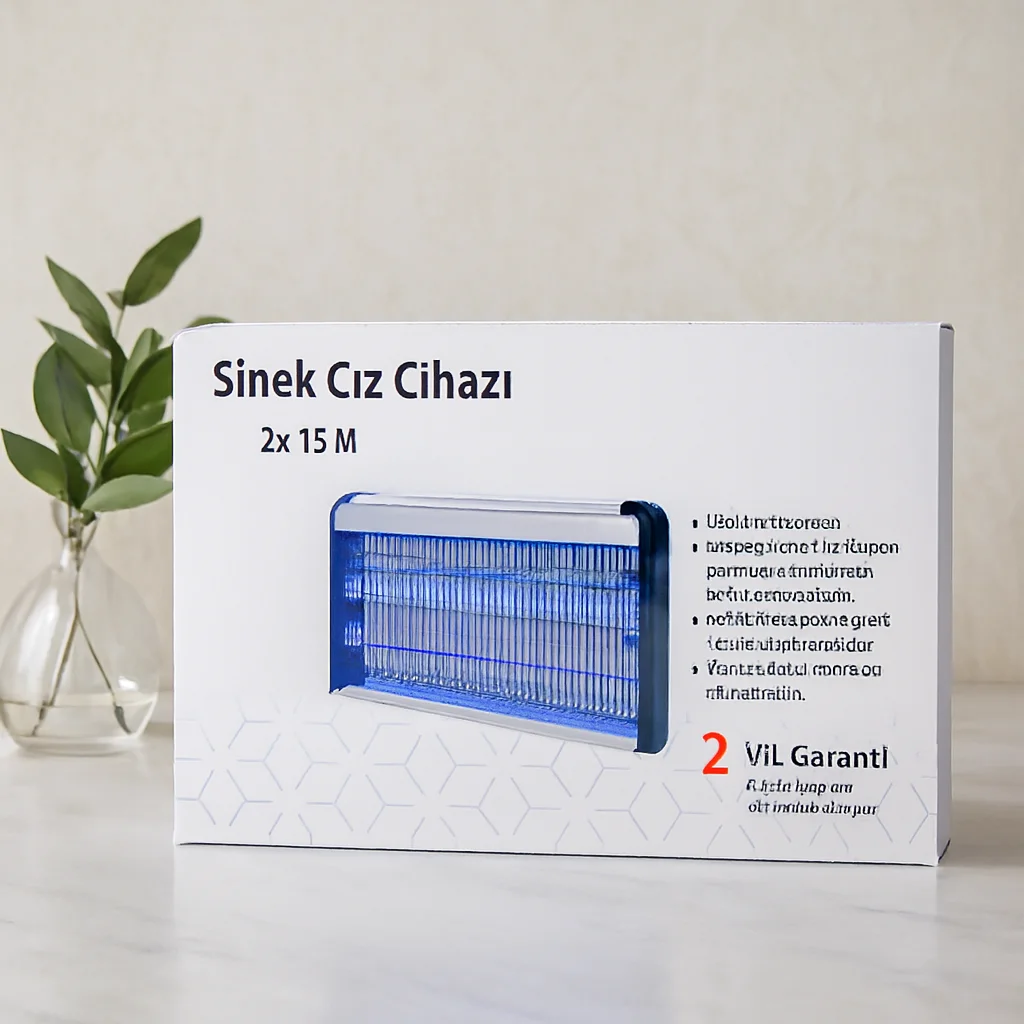 30W Elektrikli Sinek Öldürücü Cihaz (80 m², 3000V)