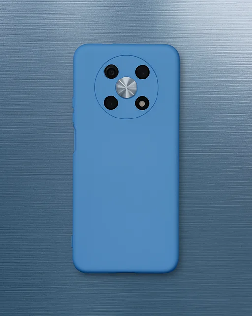 Huawei Nova Y90 Kılıf Nano İçi Kadife Silikon - Mavi