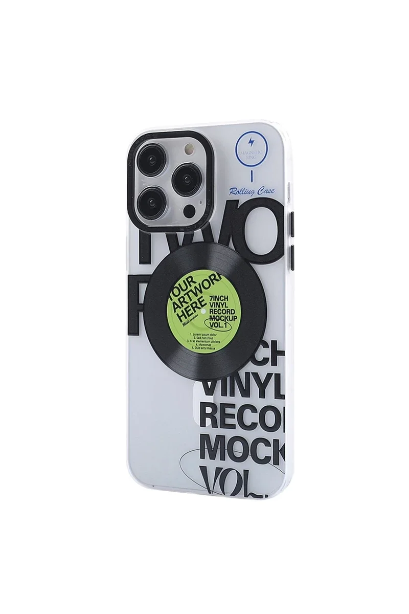 Apple iPhone 12 Pro Max Kılıf Apollo Magneticsafe Desenli Kapak - Apollo Şeffaf - 5 görsel 2