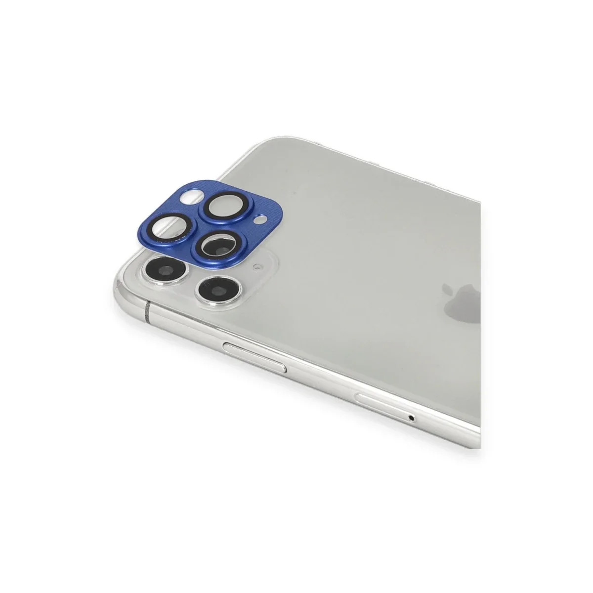 Apple iPhone 11 Pro Max Pers Alüminyum Kamera Lens - Lacivert görsel 2