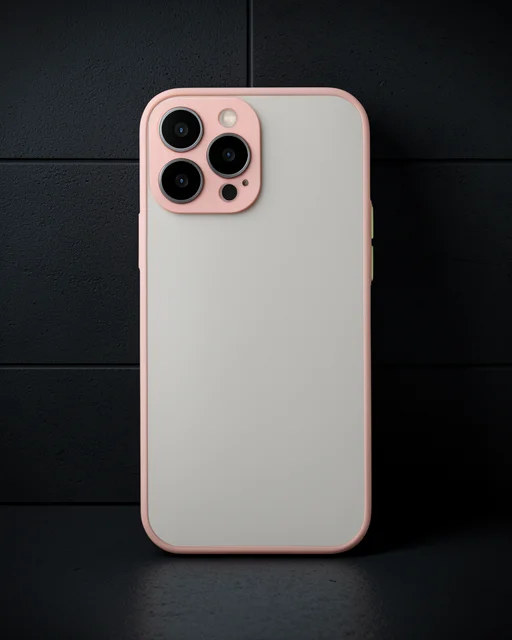 Apple İphone 14 Pro Max Kılıf Montreal Silikon Kapak - Pembe