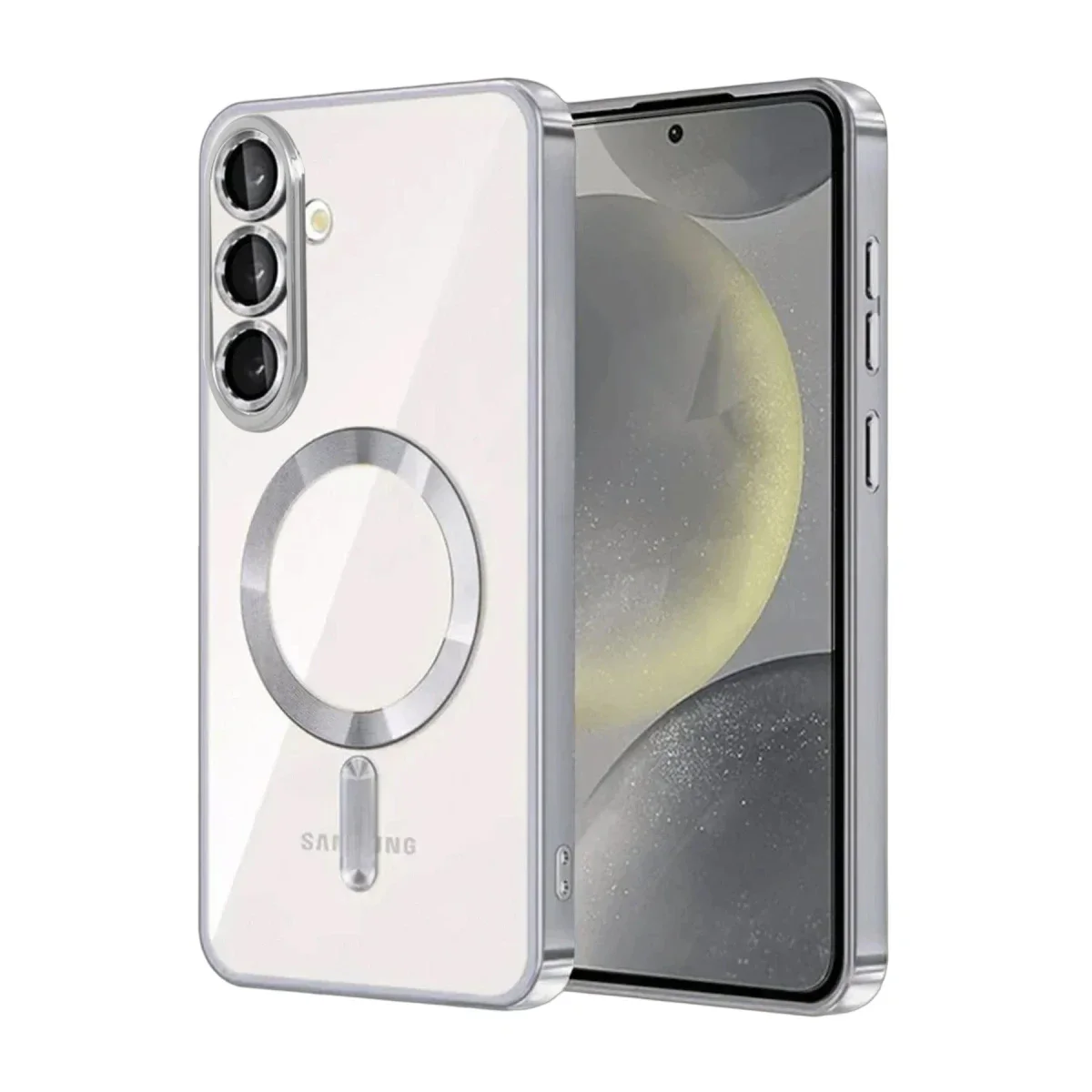 Samsung Galaxy A37 5G Kross Magneticsafe Kapak - Titan Gri