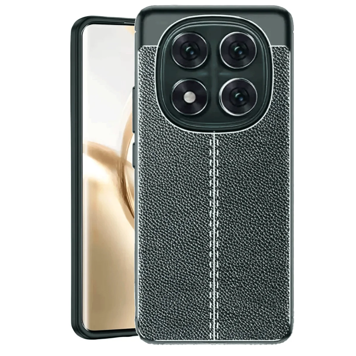 Xiao Red Note 14 Pro 4g Kılıf Auto Focus Kapak - Koyu Yeşil