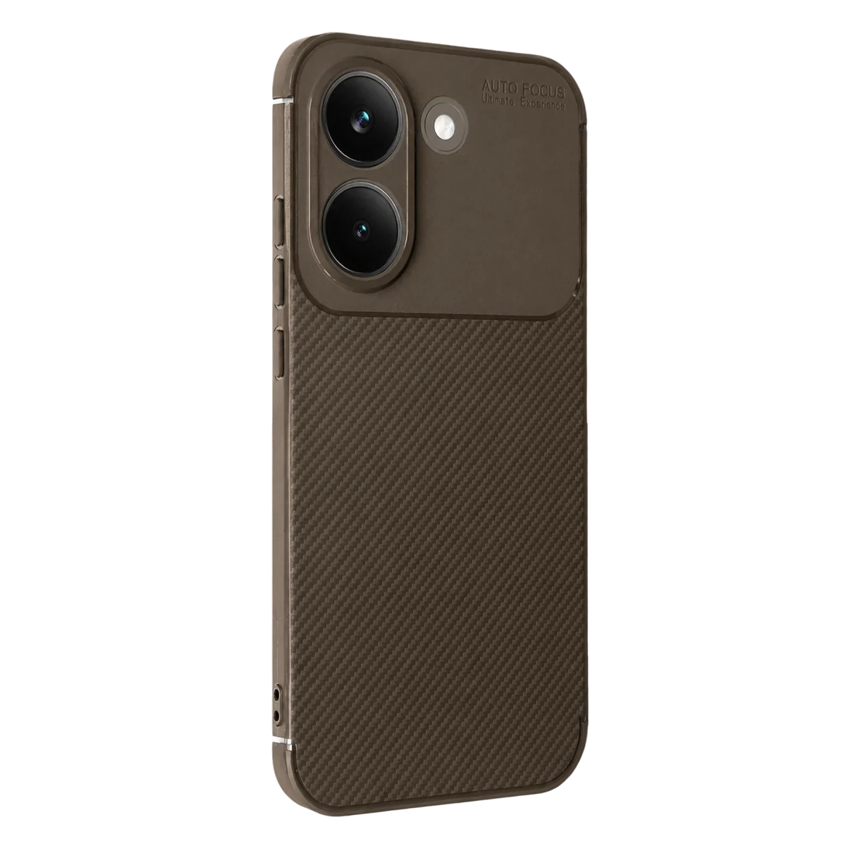Xiaomi Poco X8 Pro Auto Focus Karbon Kapak - Kahverengi