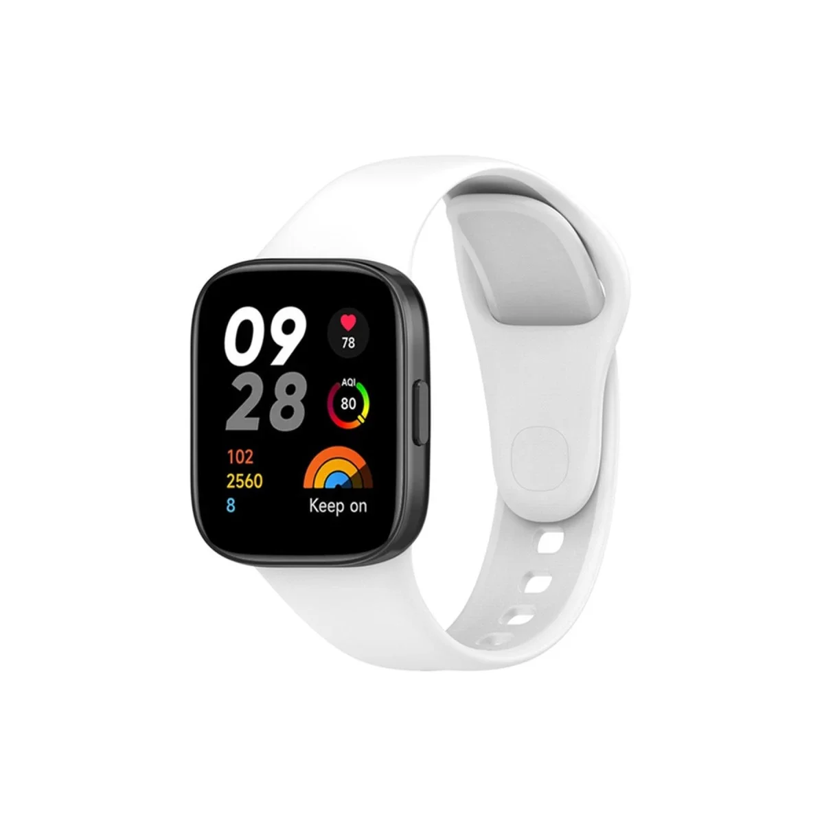 Xiao Red Watch 3 Klasik Kordon - Beyaz görsel 3