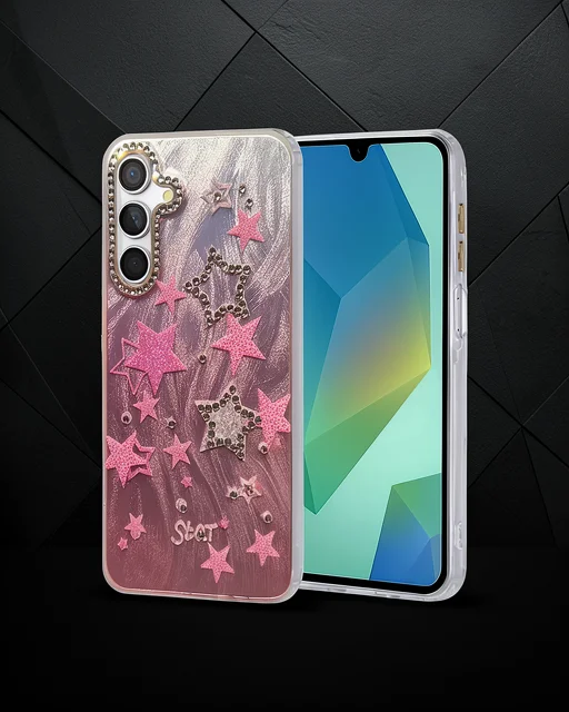 Samsung Galaxy S23 Fe Kılıf Blade Aynalı Desenli Kapak - Desen 7